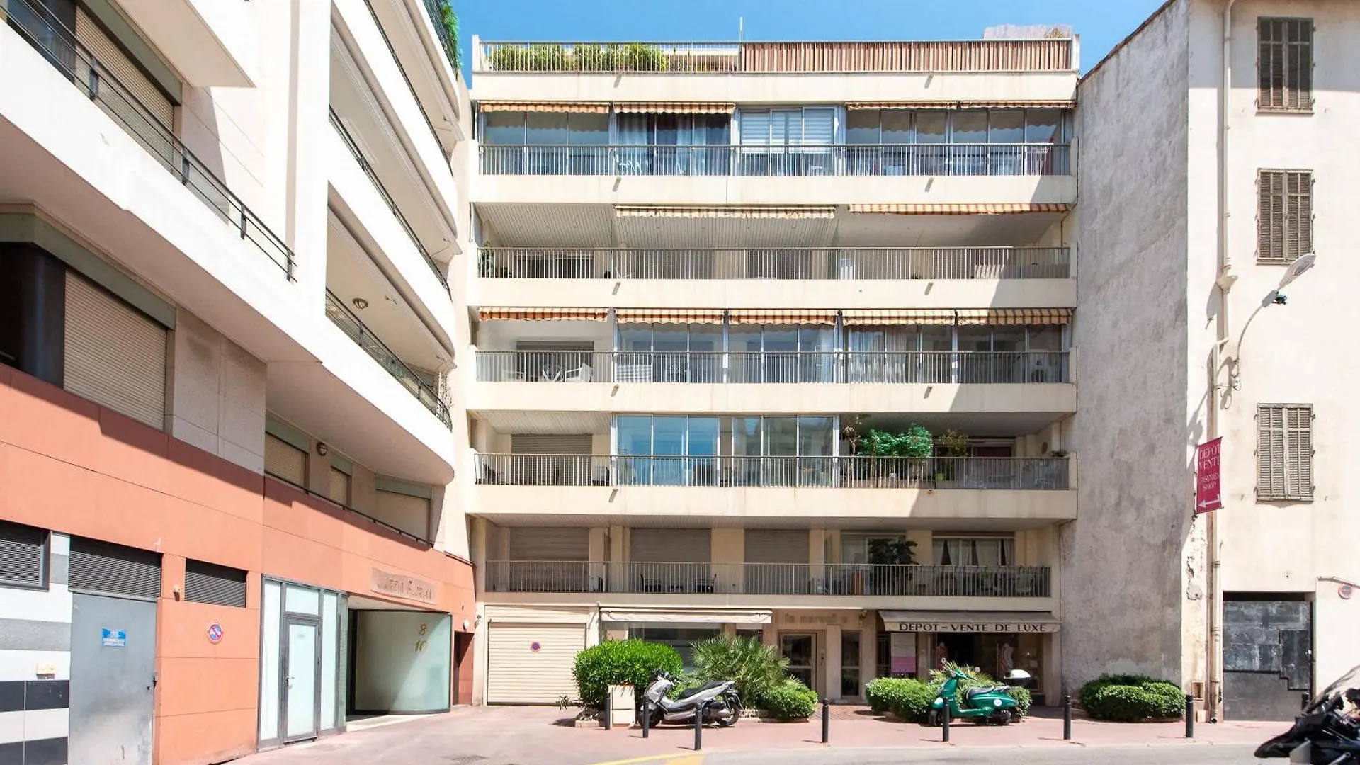 Apartment Le Festif Splendide Studio Avec Loggia Au Carre D'Or, Une Joie Speciale Pour Deux Cannes France